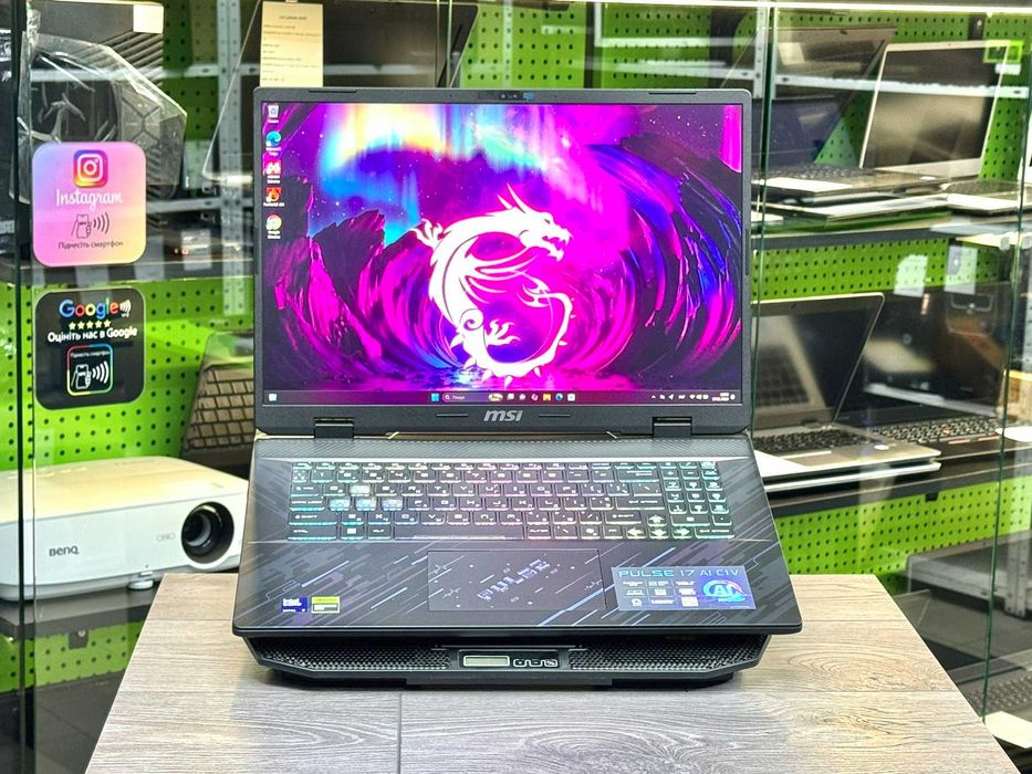 Потужний ігровий ноутбук MSI Pulse / Ultra 9 185H / RTX 4070