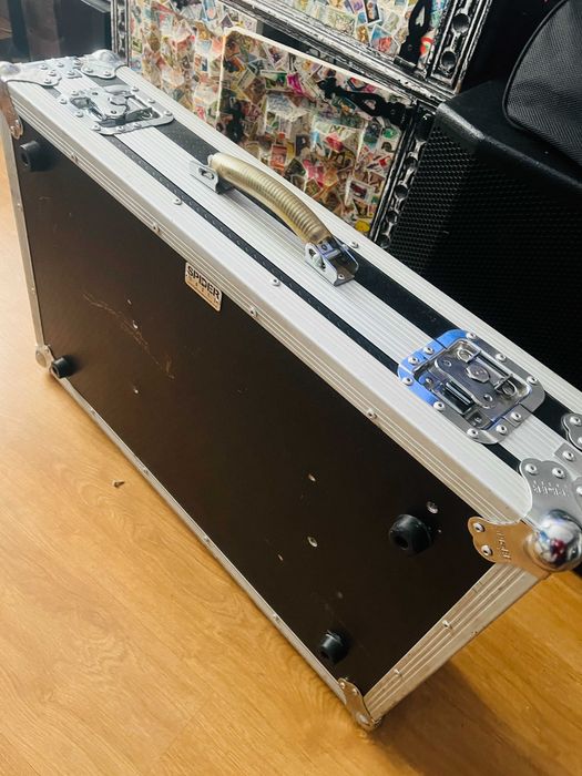 NEON Flight Case Material de DJ / Pedal Case guitarra/baixo