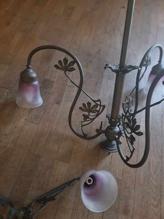 Conjunto de candeeiros de teto