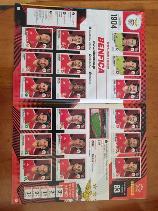 Caderneta Futebol 21 - 22 Completa + Starter Pack