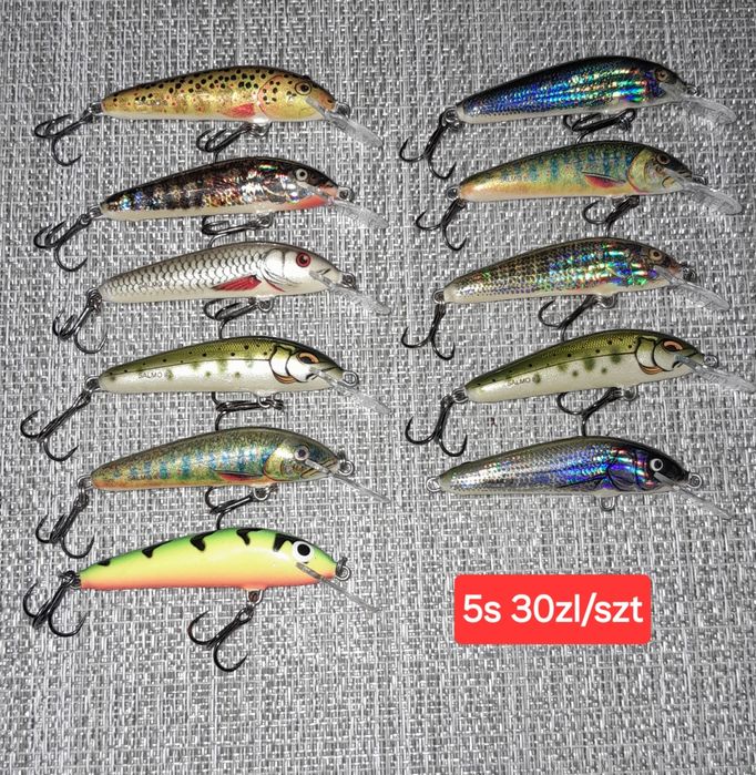 Woblery salmo minnow