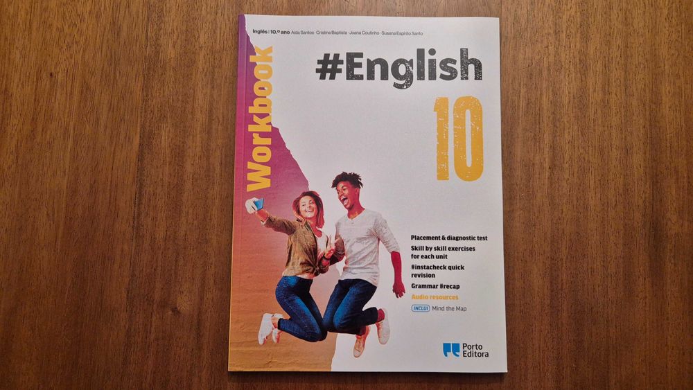 Vendo Dossier do Professor e Manual Inglês #ENGLISH 10, 10º Ano - NOVO