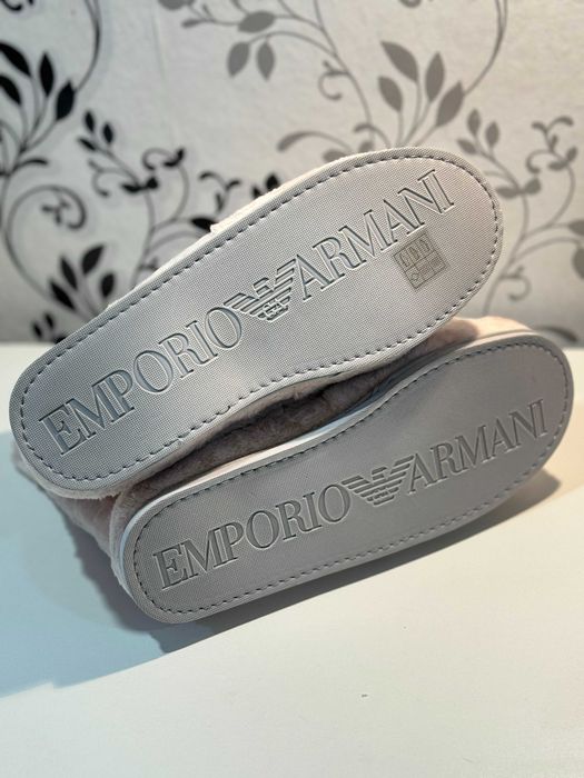 Чобітки жіночі домашні Emporio Armani, 39/40р