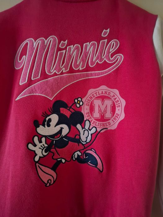 Sweatshirt / Casaco Minnie Disneyland Paris T/ 10 ou T/6