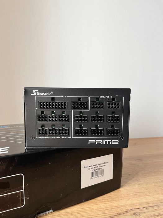 Блок живлення Seasonic Prime TX-850 850W Titanium (SSR-850TR) - 5314