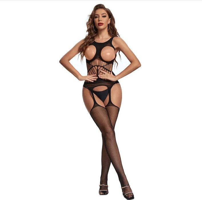 Lingerie / Catsuit sexy de senhora, tam. XL - novo e embalado