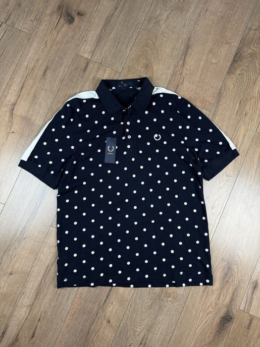 Футболка поло нова в горошок Fred Perry