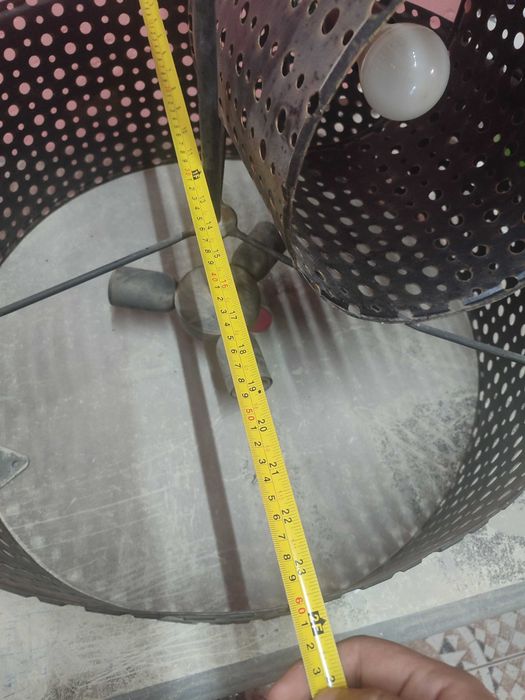 Candeeiro de teto estilo industrial