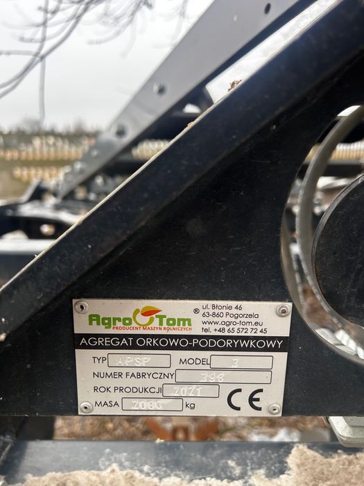 Agregat ścierniskowy Gruber