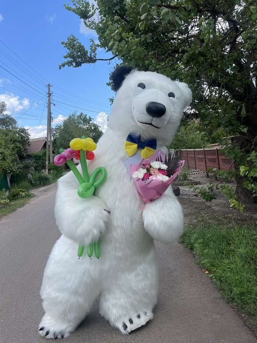 Білий Мішка, ведмедик, Белый Мишка, поздравления