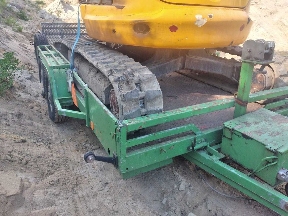 Przyczepa rolnicza niskopodwoziowa