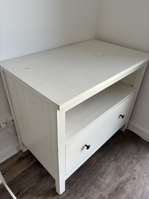 Komoda szafka pod TV Ikea HEMNES biała
