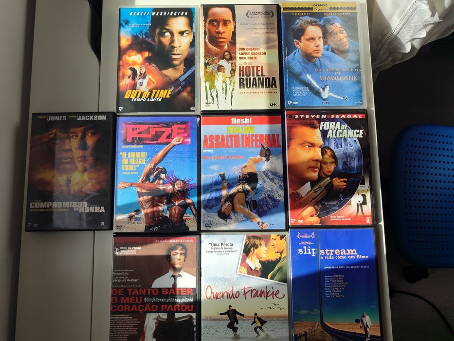 Pack com  10 dvds