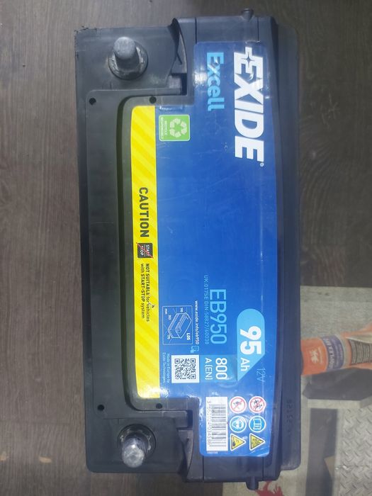 Акумулятор 95А Exide excell eb950 БУ