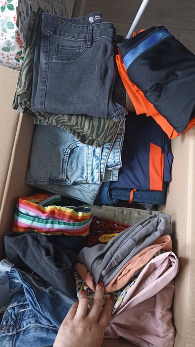Box spodnie zestaw  paka mix