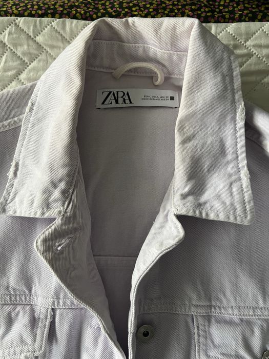 Kurtka katana jeans Zara