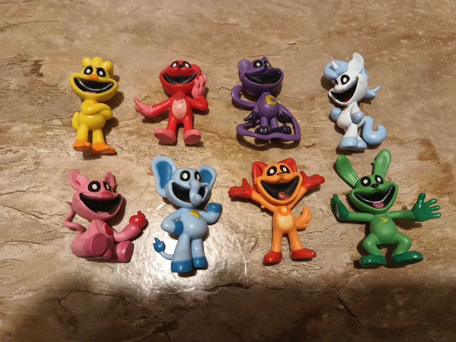 Figurki Smiling Criters z Poppy PlayTime zestaw