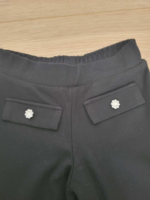 Calças largas em algodão Zara, tamanho 6 anos