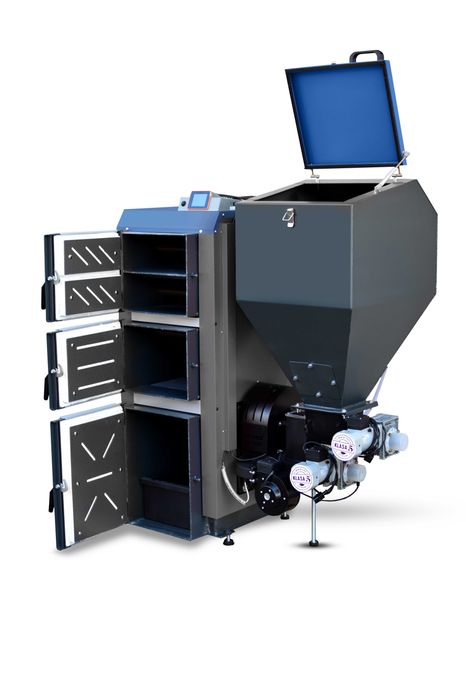 Kocioł Piec na PELLET TECHNIX-PEL 38KW 5 KLASA 300-350m2 A+