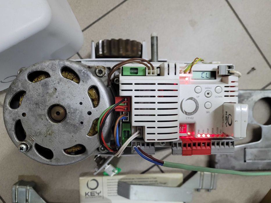 napęd KEY do bramy przesuwnej