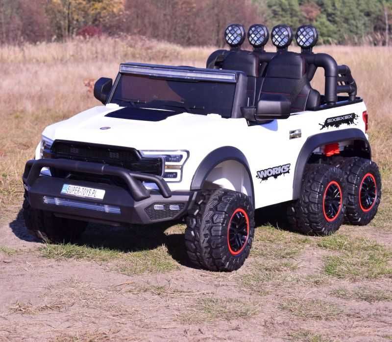 BAWIBUS.PL Auto samochód na akumulator JEEP WORKS 4x4, pojazd 2osobowy