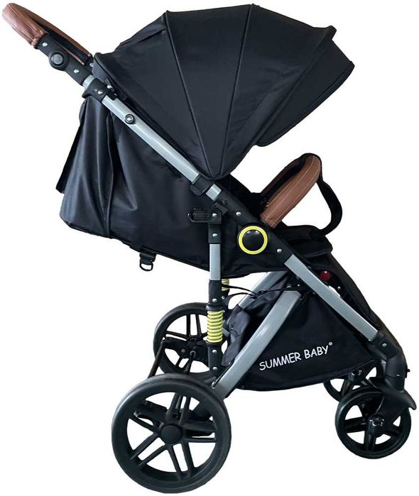 Wózek spacerowy SUMMER BABY model SEMPRE + Ocieplacz + Folia