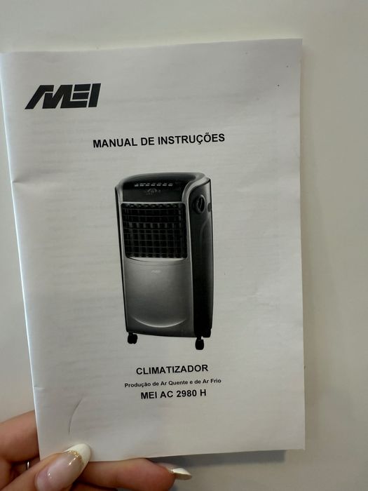Climatizador MEI AC 2980 H – Ar quente e frio
