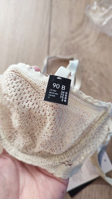 Biustonosz Etam Balkonetka Lniania 90B