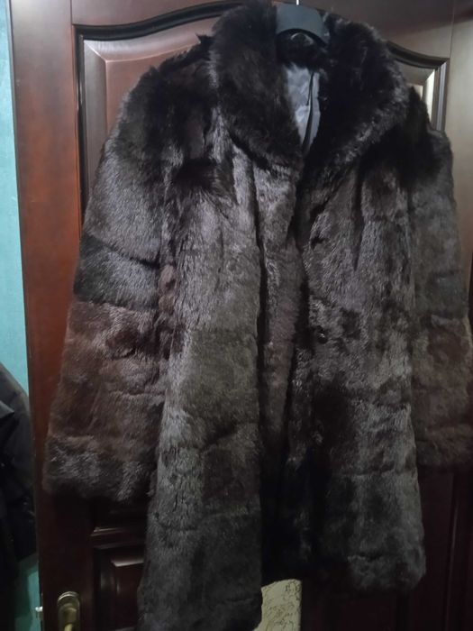 Продам полушубок натуральний з кролика ДЕШЕВО! РОЗМІР 48-50