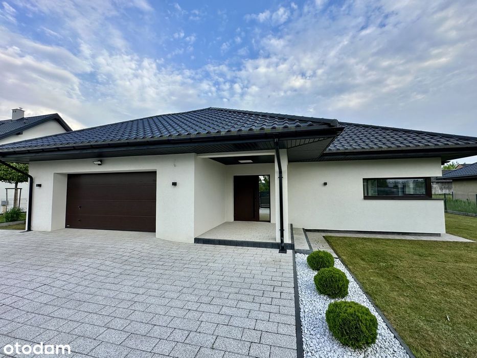 Nowy dom parterowy 180m2