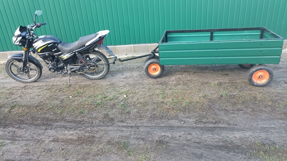 Продам мотоцикл з причіпом