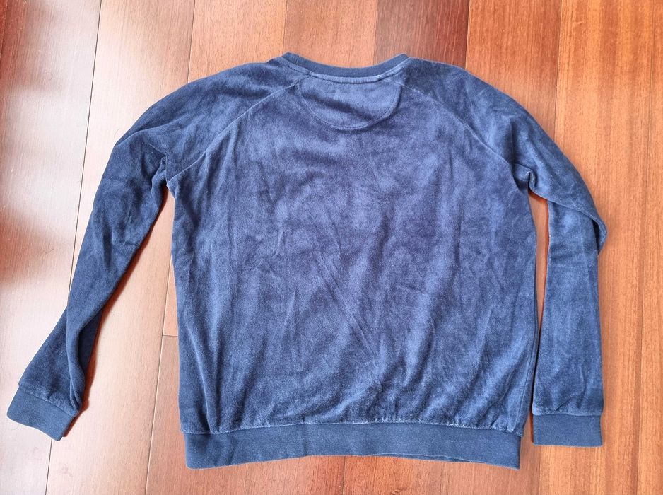 Pijama azul escuro com urso polar Primark, tamanho S