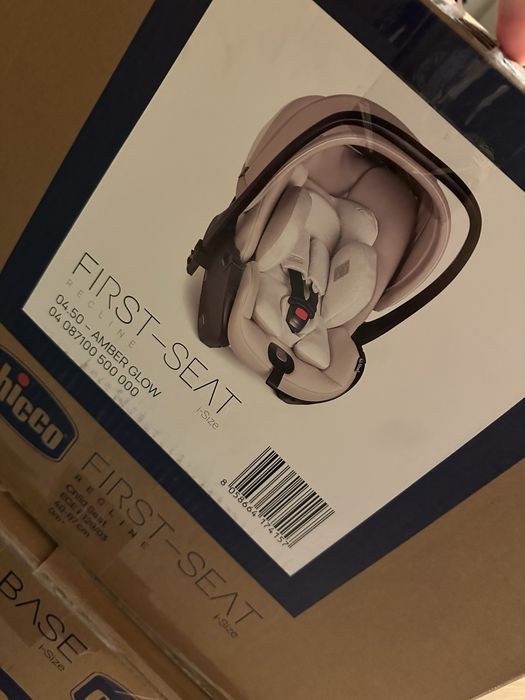 Cadeira auto chicco first seat recline + base isofix