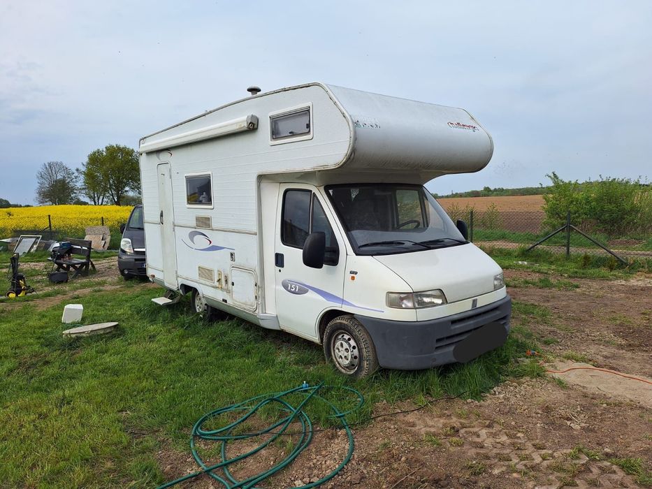 Fiat Ducato Challenger  Fiat Ducato Challenger Kamper1,.9 CDTI turbo diesel 90 KM, 2001r.