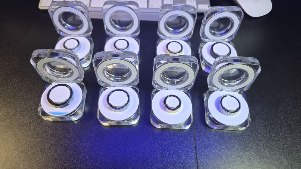 Samsung Galaxy Ring, novos e originais, em titânio, vários tamanhos e cores.