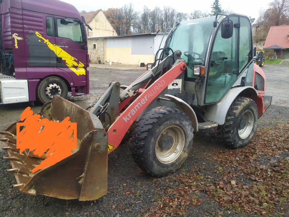 Ładowarka Komatsu WA75 jak terex kramer