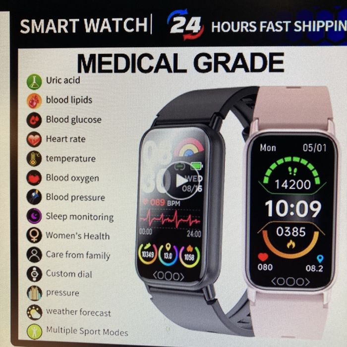 Smart Watch - Feminine - with Health Applications64751822716930121