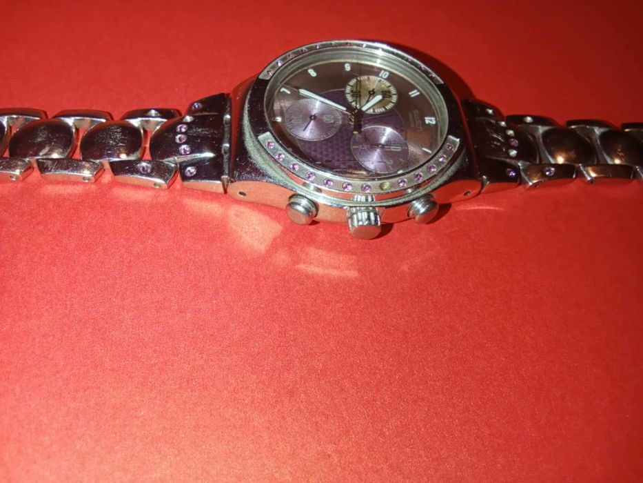 Relógio Swatch Senhora YCS488G Caviar D´Aubergine
