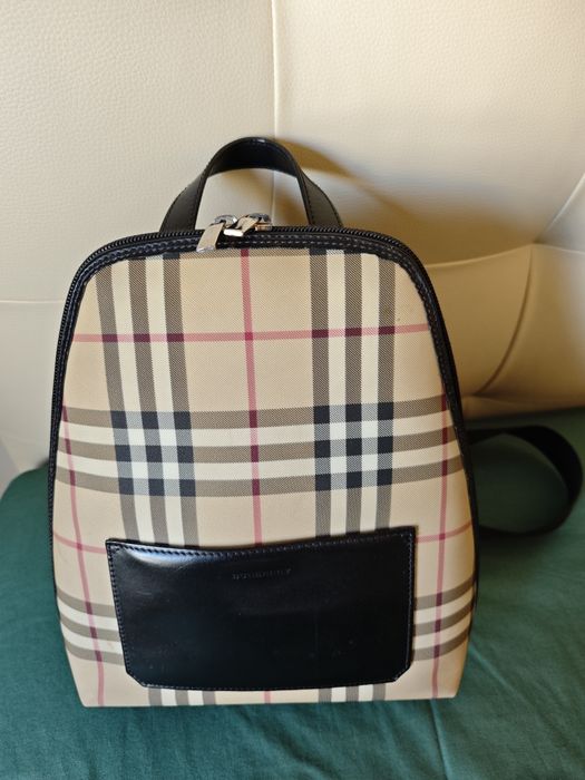 Mochila Burberry Vintage Haymarket Check - Original