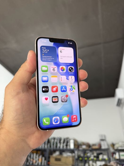 Apple Iphone 13 128 gb 100% айфон 13 рожевий ,як новий