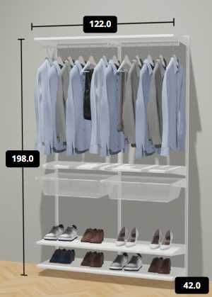 Roupeiro, branco
