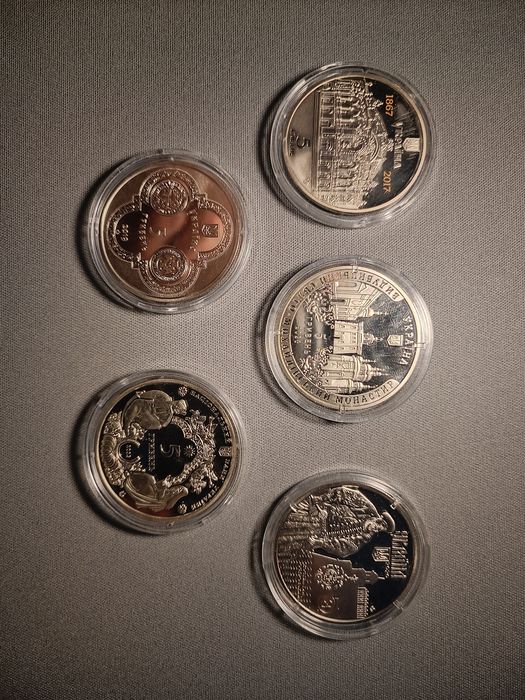 Монети НБУ, пам'ятні монети, 5 гривень.