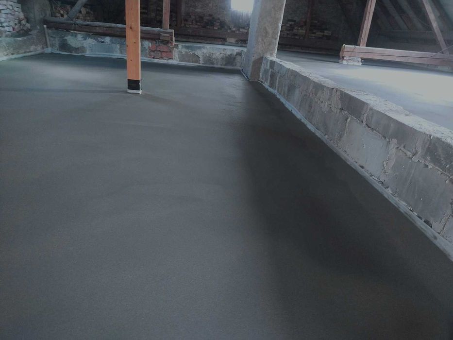 Wylewki maszynowe, Posadzki przemysłowe, Styrobeton