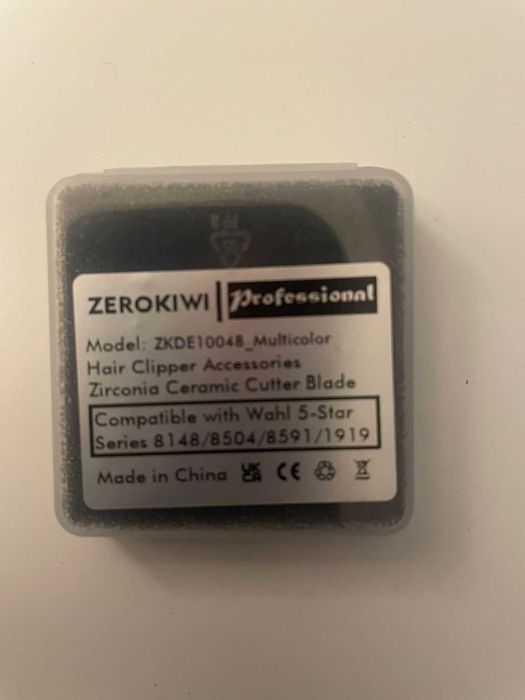 Lâmina de reposição cerâmica - acessório de máq cortar cabelo ZEROKIWI