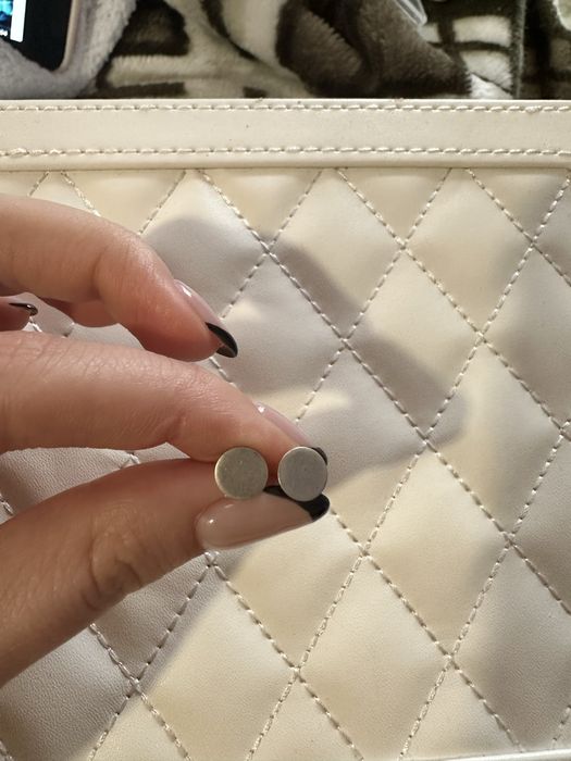 Сережки монетки і ланцюжак з колечками