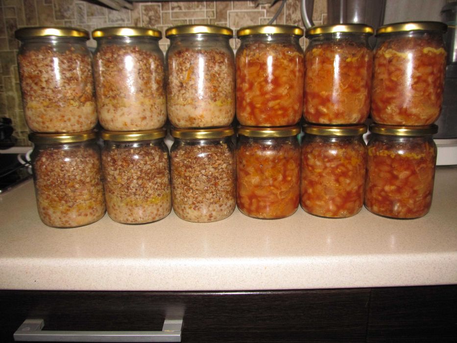 Каши з м'ясом 0,5кг - Гречана, Квасоля, Горохова| Рибні консерви