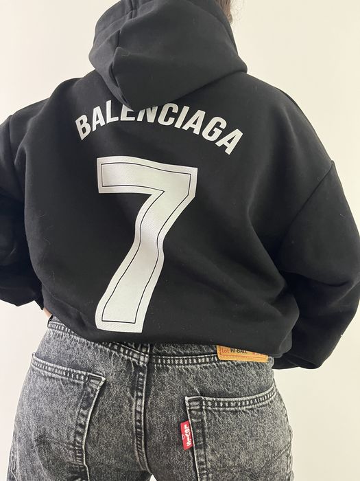 Bluza z kapturem Balenciaga  unisex oversize
