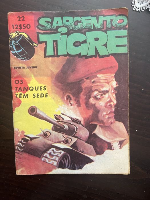 Livros Banda Desenhada “Sargento Tigre”