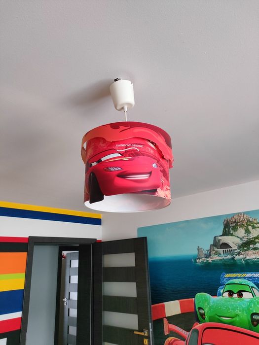Lampa dziecięca Bajka Auta