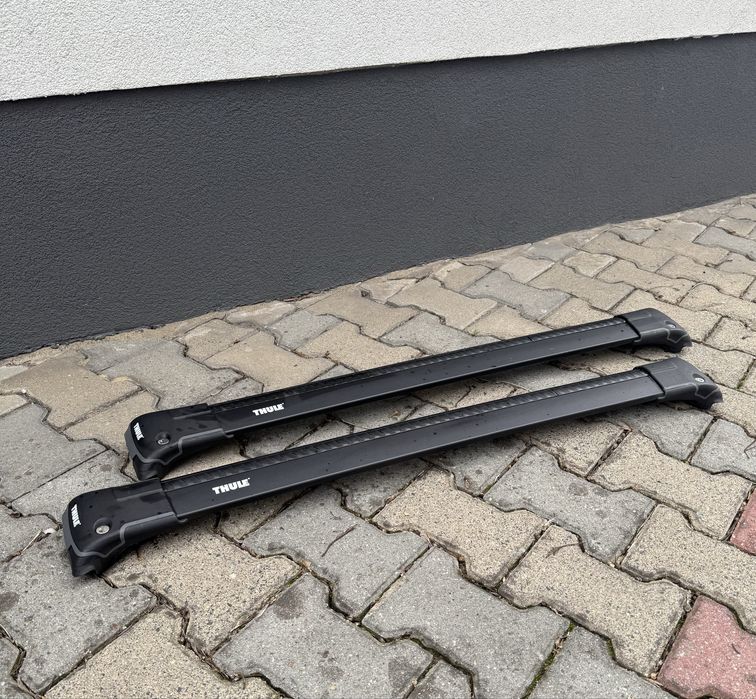 Bagażnik Thule wingbar edge czarny VW Tiguan Audi A4 Allroad  Skoda